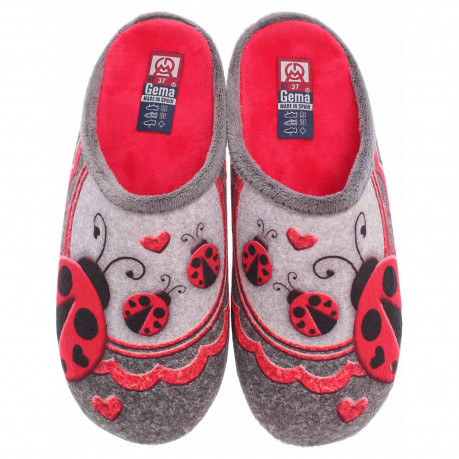 Dámské domácí pantofle Gema 5046-021 gris