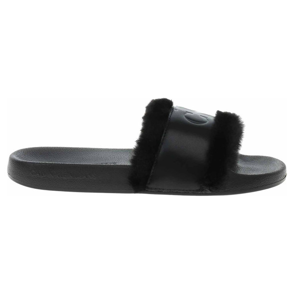 detail Dámské domácí pantofle Calvin Klein YW0YW00754 BDS black