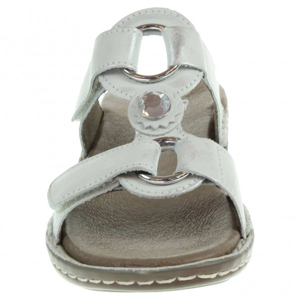 detail Ara dámské pantofle 37273-12 stříbrné