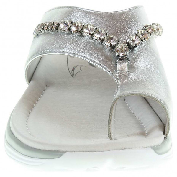 detail Gabor dámské pantofle 66.911.10 stříbrné