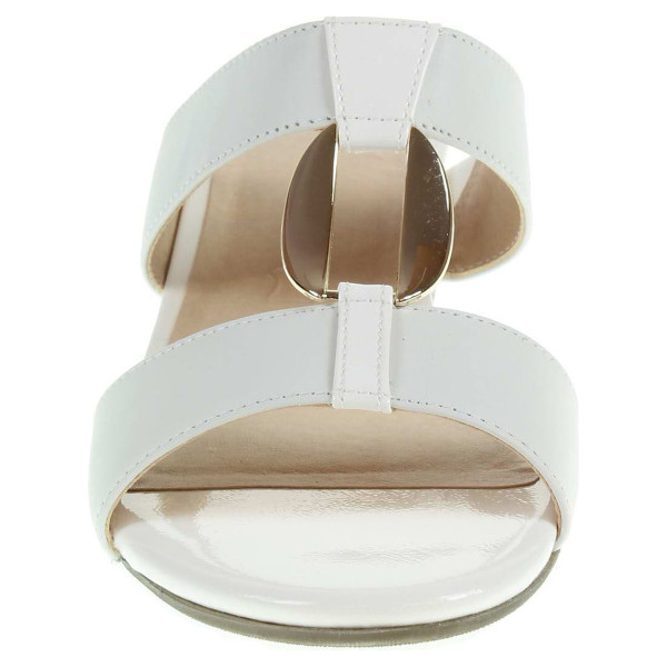 detail Caprice dámské pantofle 9-27210-28 bílé