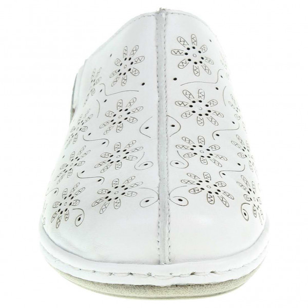 detail Caprice dámské pantofle 9-27350-28 bílé