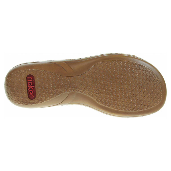 detail Dámské pantofle Rieker 60885-80 weiss