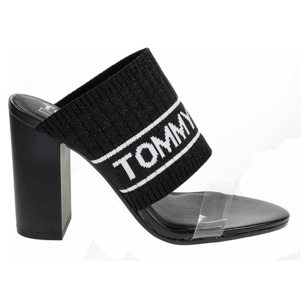 detail Dámské pantofle Tommy Hilfiger EN0EN00532 black