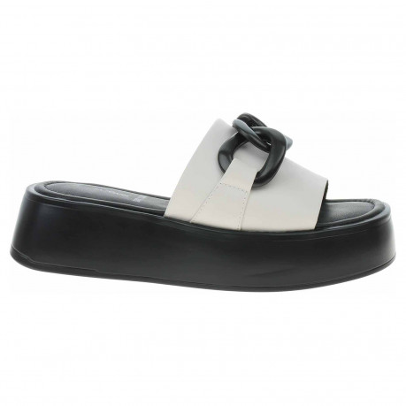 Dámské pantofle s.Oliver 5-27214-38 cream-black