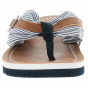 náhled Dámské plážové pantofle s.Oliver 5-27112-38 navy stripe