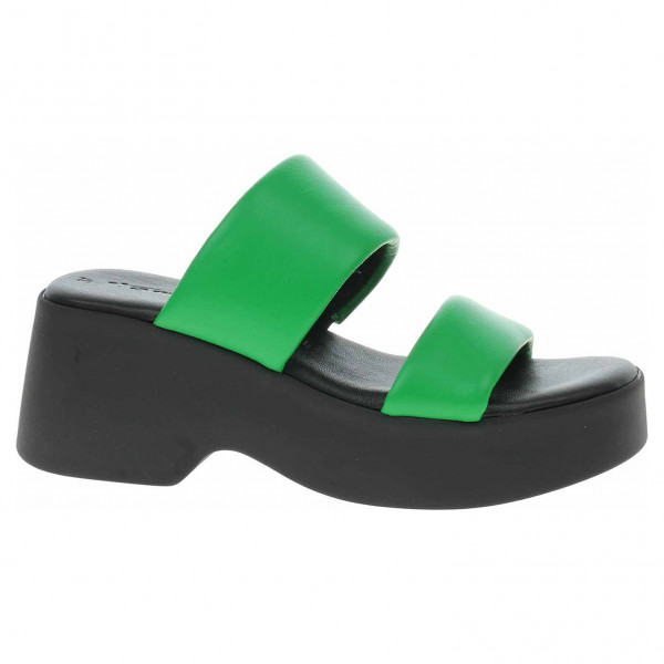 detail Dámské pantofle Tamaris 1-27227-20 green/black