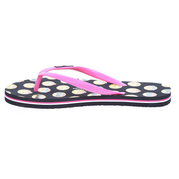 detail Gioseppo Motawa dámské plážové pantofle černá-růžová