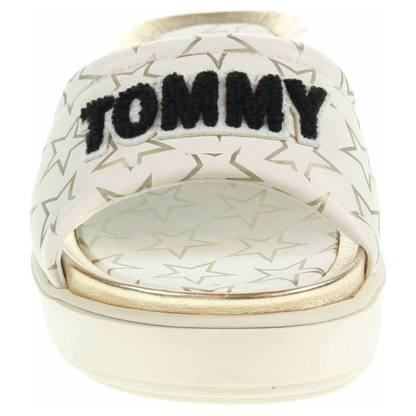 detail Dámské plážové pantofle Tommy Hilfiger EN0EN00208 100 white