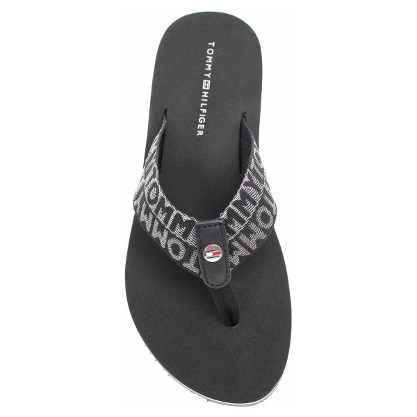 detail Dámské plážové pantofle Tommy Hilfriger FW0FW04117 990 black