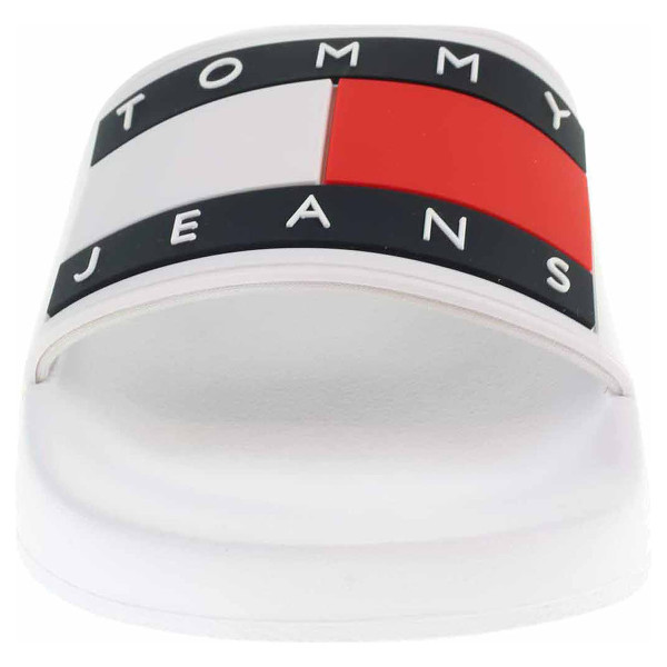 detail Dámské plážové pantofle Tommy Hilfiger EN0EN00474 YBS white