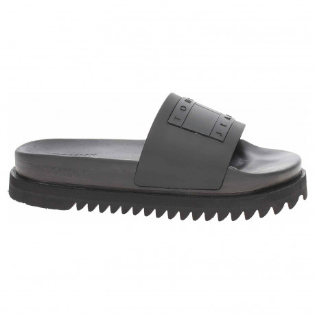 Dámské plážové pantofle Tommy Hilfiger EN0EN01820 BDS black