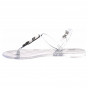 náhled Plážové sandály Karl Lagerfeld dámské KL80002M V50 mid grey rubber w-black
