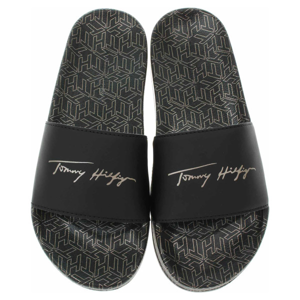 detail Dámské plážové pantofle Tommy Hilfiger FW0FW06312 BDS black