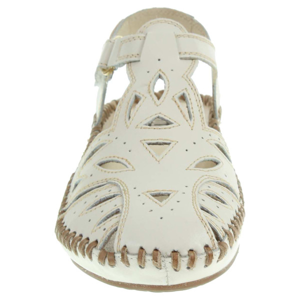 detail Pikolinos sandály kožené 655-8312L bílé