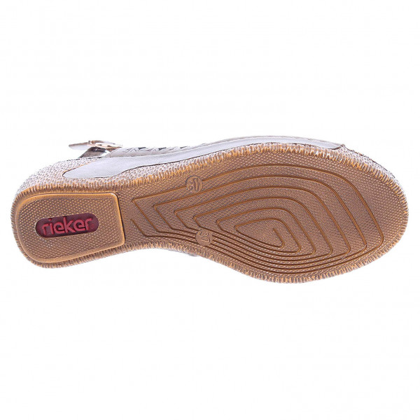detail Dámské sandály Rieker 65696-62 béžové