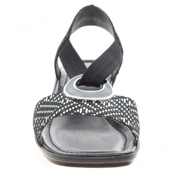 detail Rieker dámské sandály 62689-00 černé