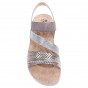 náhled Rieker dámské sandály V5773-90 stříbrné