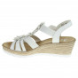 náhled Rieker dámské sandály 61949-80 bílé