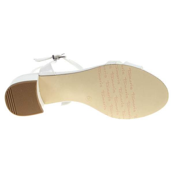 detail Tamaris dámské sandály 1-28220-38 bílé