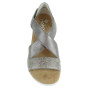 náhled Rieker dámské sandály 63085-91 stříbrné