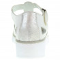 náhled Dámské sandály Rieker 53769-80 bílá-stříbrná