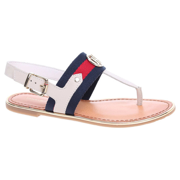 detail Tommy Hilfiger dámské sandály FW0FW00261 J1285ULIA 65C bílé