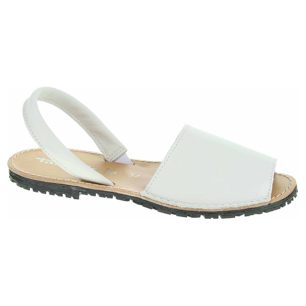detail Dámské sandály Tamaris 1-28916-22 white leather