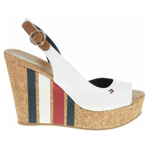 detail Dámské sandály Tommy Hilfiger FW0FW02794 121 whisper white