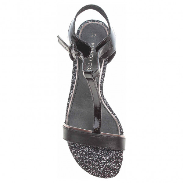 detail Dámská společenská obuv Marco Tozzi 2-28207-20 black patent comb