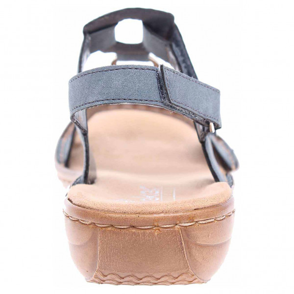 detail Dámské sandály Rieker 60843-14 blau