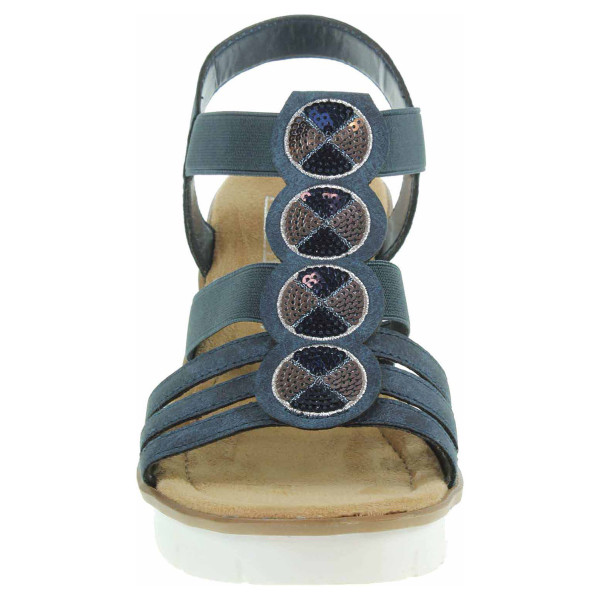detail Dámské sandály Rieker 65515-14 blau