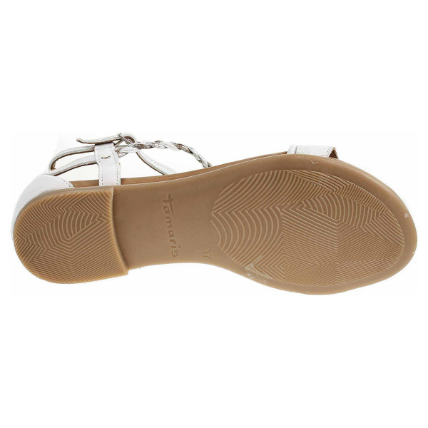 detail Dámské sandály Tamaris 1-28043-22 white comb