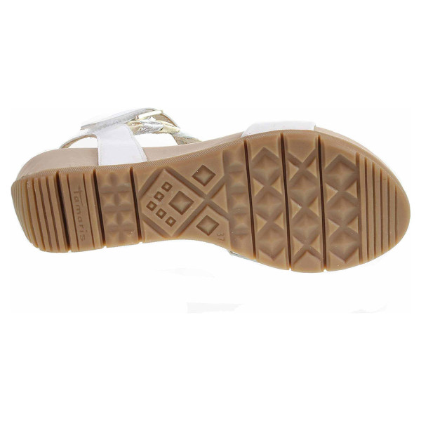 detail Dámské sandály Tamaris 1-28232-22 white comb