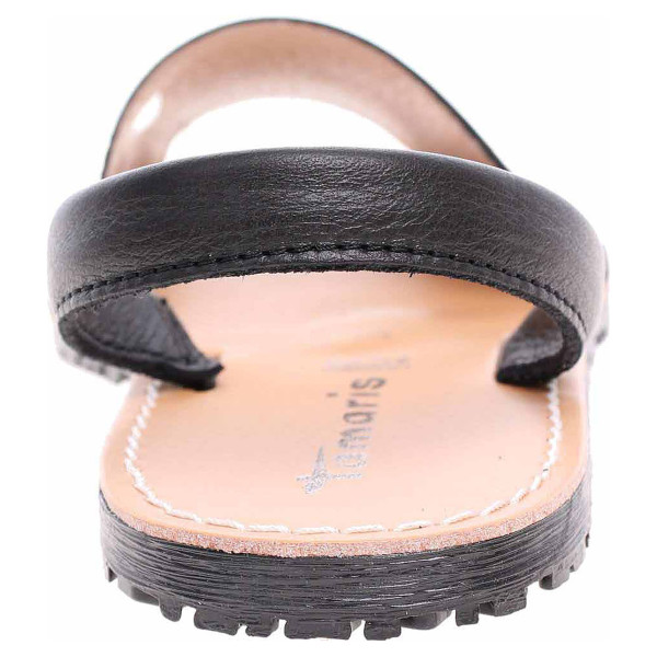 detail Dámské sandály Tamaris 1-28916-22 black leather