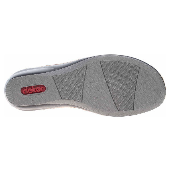 detail Dámské sandály Rieker 47775-42 grau kombi
