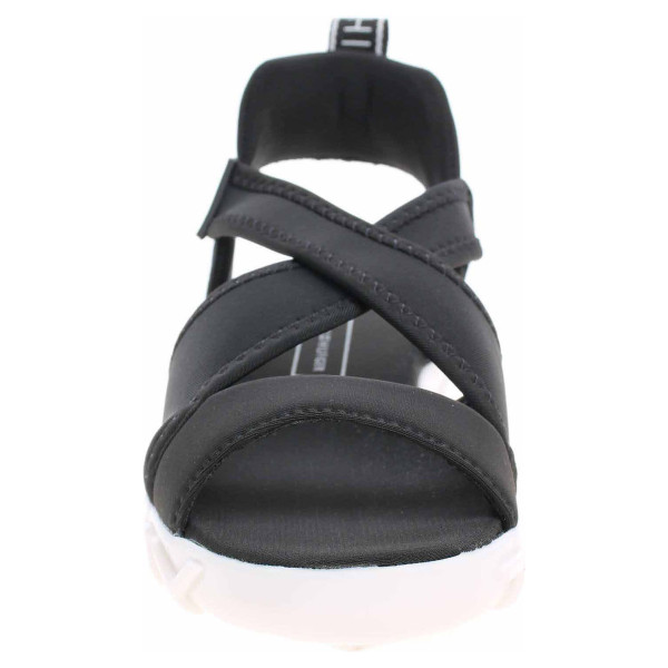 detail Dámské sandály Tommy Hilfiger FW0FW04107 990 black