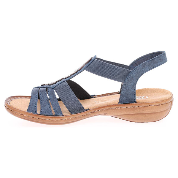 detail Dámské sandály Rieker 60800-14 blau