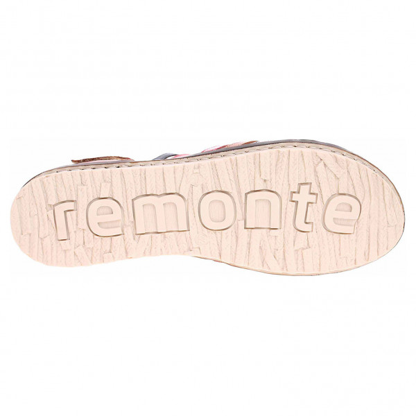 detail Dámské sandály Remonte R2756-23 braun kombi