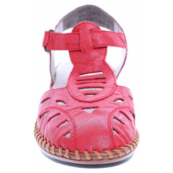 detail Dámské sandály Riekler N1675-33 rot