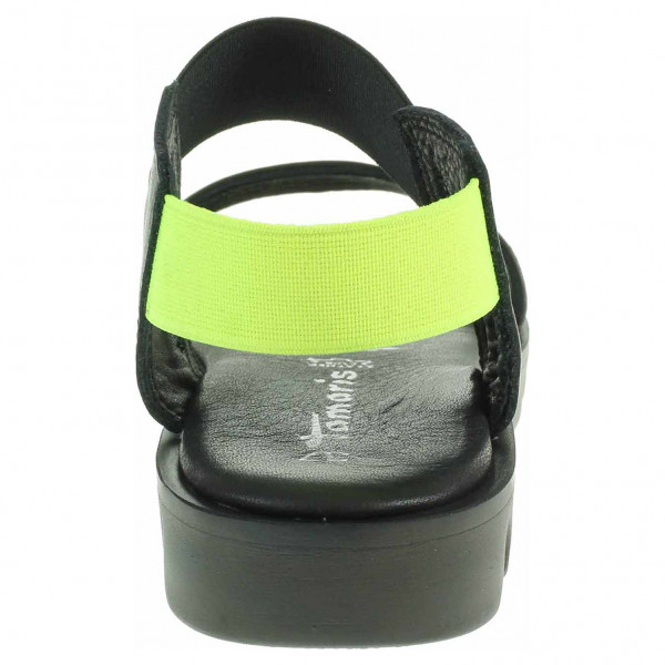 detail Dámské sandály Tamaris 1-28170-24 black-neon