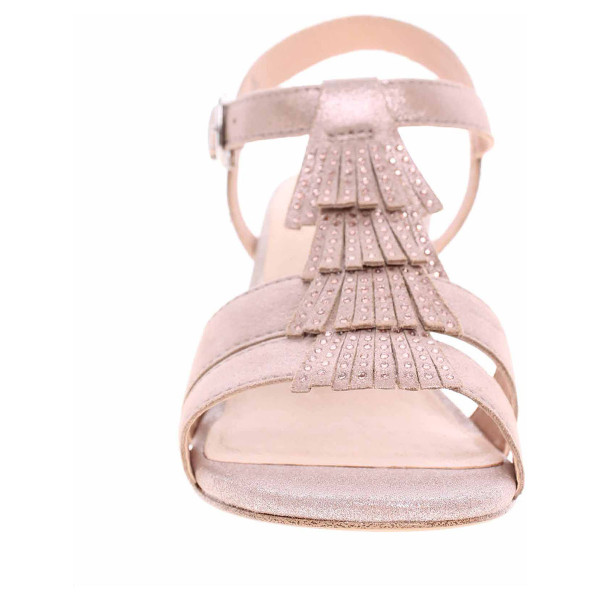 detail Dámská společenská obuv Caprice sandály 9-28209-24 taupe metallic