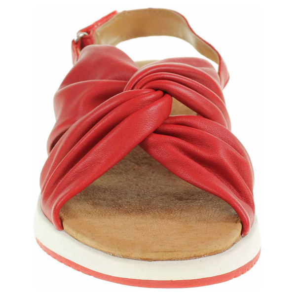 detail Dámské sandály Caprice 9-28710-34 red softnappa