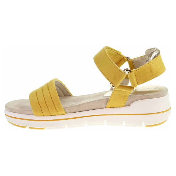 detail Dámské sandály Marco Tozzi 2-28554-24 yellow