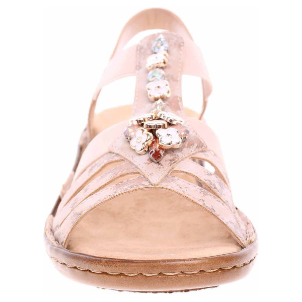 detail Dámské sandály Rieker 60855-31 rosa