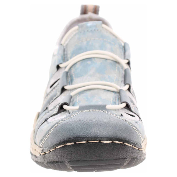 detail Dámské sandály Rieker L0561-12 blau