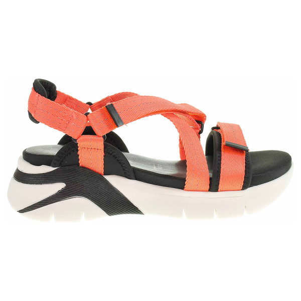 detail Dámské sandály Tamaris 1-28709-34 peach neon