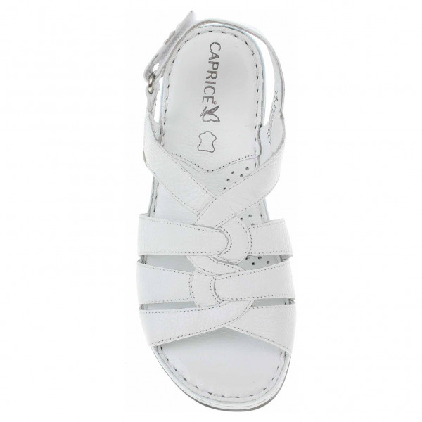 detail Dámské sandály Caprice 9-28150-28 white nappa