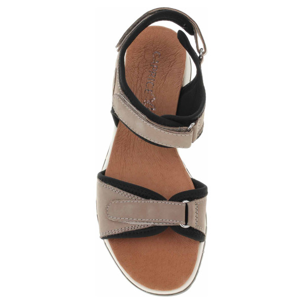 detail Dámské sandály Caprice 9-28711-28 taupe nubuk