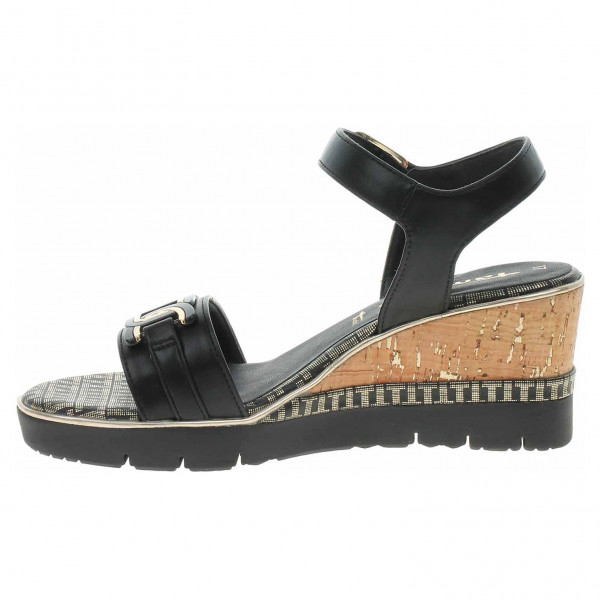 detail Dámské sandály Tamaris 1-28702-20 black
